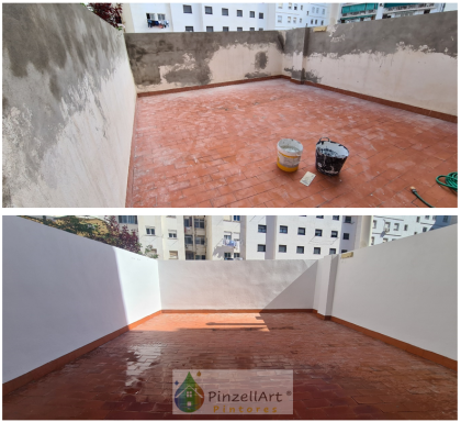 Pintura en exteriores